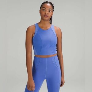Lululemon Mesh Panelled Training Shelf Tank Top- size 0/2
